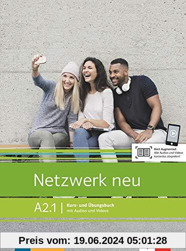 Netzwerk neu A2.1: Kurs- und Übungsbuch mit Audios und Videos (Netzwerk neu / Deutsch als Fremdsprache)